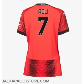 AC Milan Yacine Adli #7 Kotipaita Naisten 2023-24 Lyhythihainen